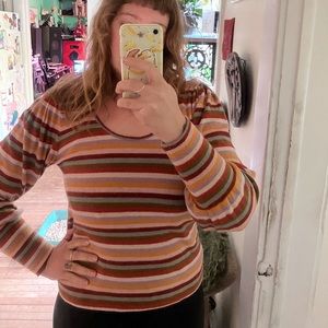 💜💛❤️Super Striped Top❤️💛💜